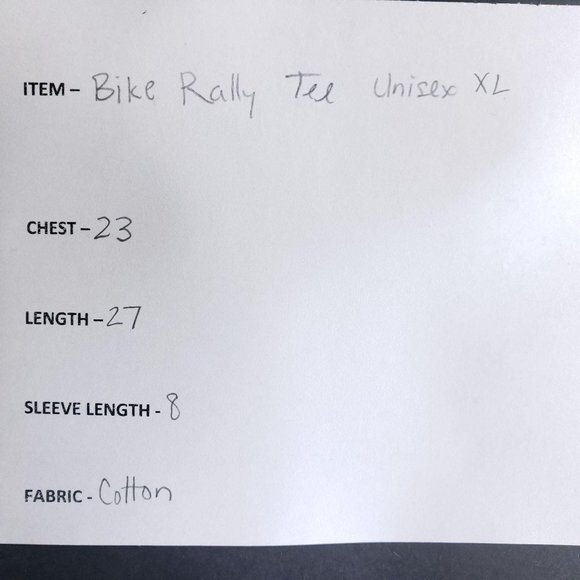 Myrtle Beach Bike Rally Tshirt Unisex Size XL - Picture 7 of 8